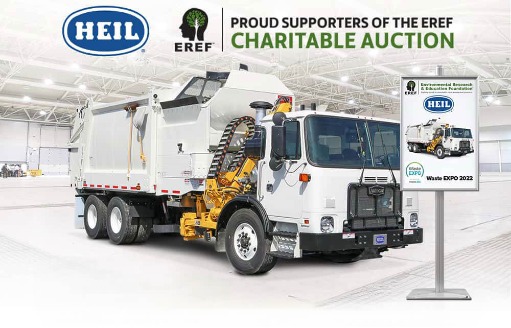 Heil donates garbage truck to EREF auction