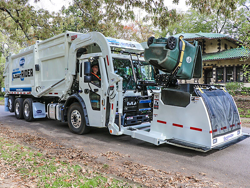 Curotto-Can residential front load garbage truck